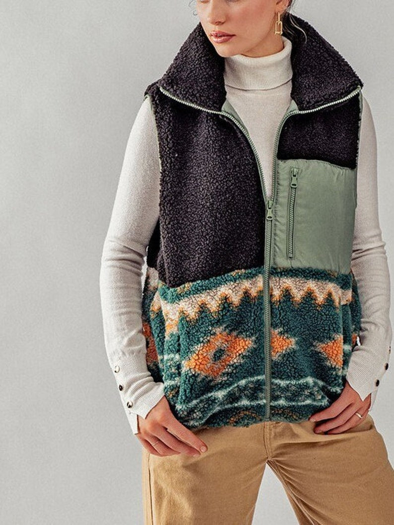 “Woodsie” Sherpa Vest