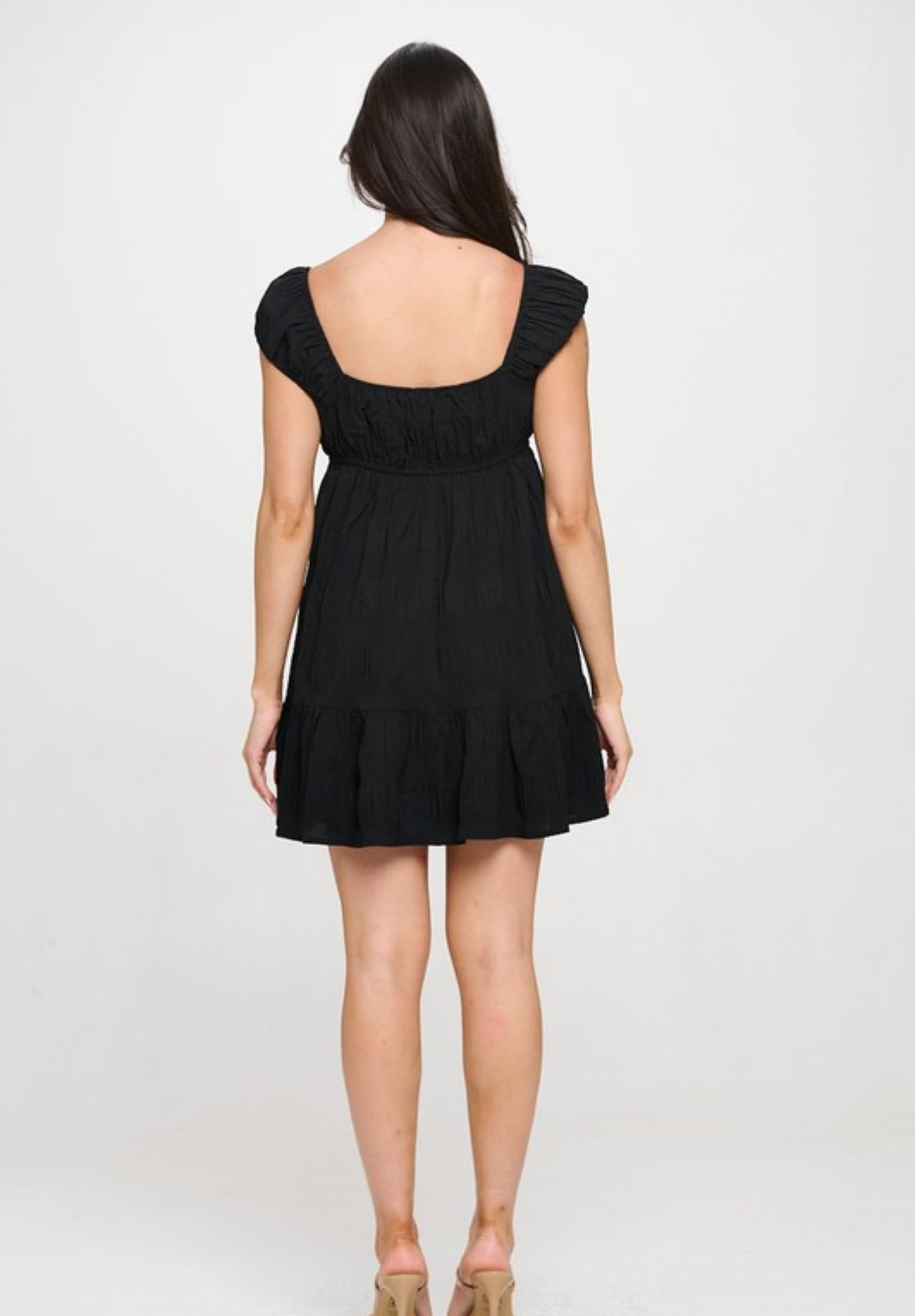 “Hillary” Short Sleeve Dress