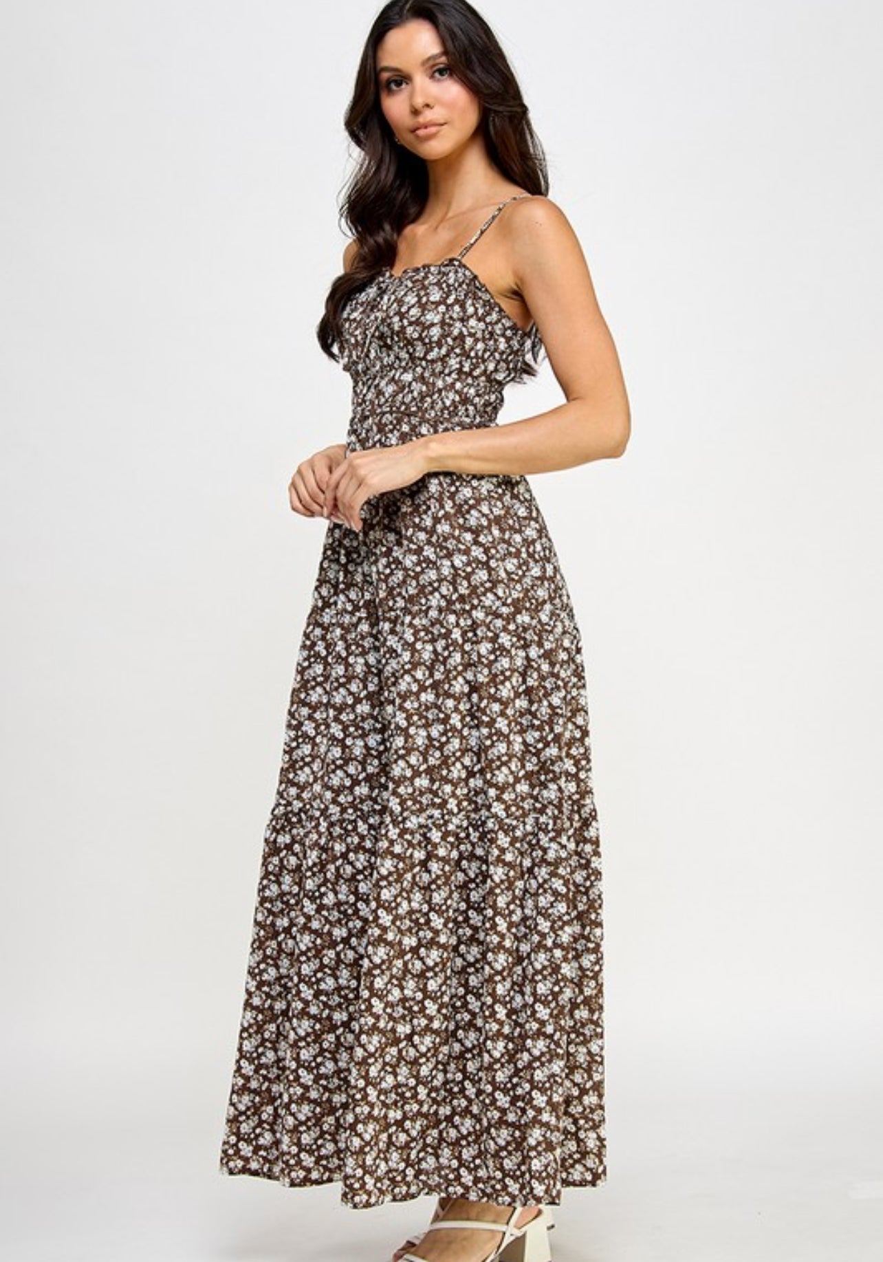 “Jenny” Floral Maxi Dress (small-3x)