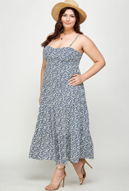 “Lilly” Maxi Dress (Plus)