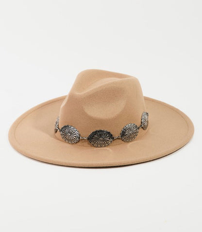 “Wren” Flat Brim Hat