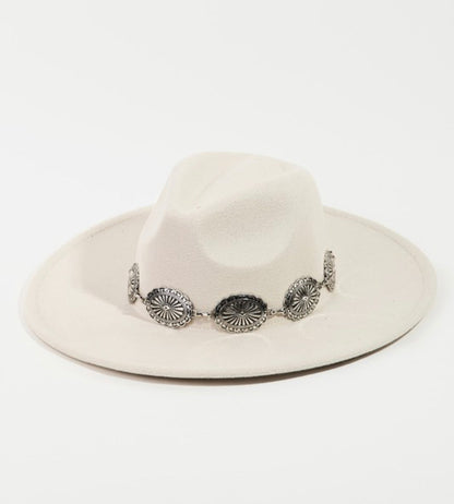 “Wren” Flat Brim Hat