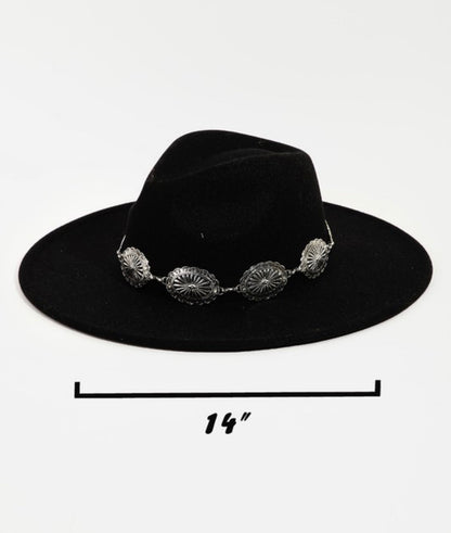 “Wren” Flat Brim Hat